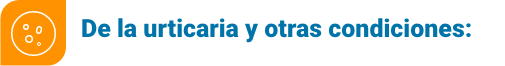 icono de la urticaria