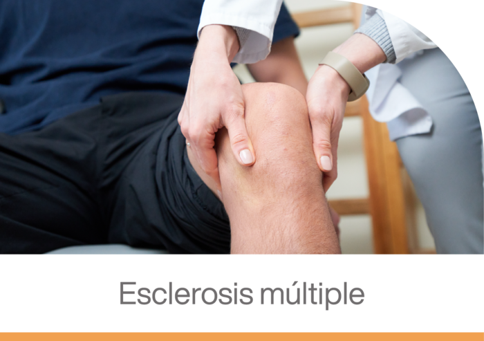 Persona con esclerosis múltiple