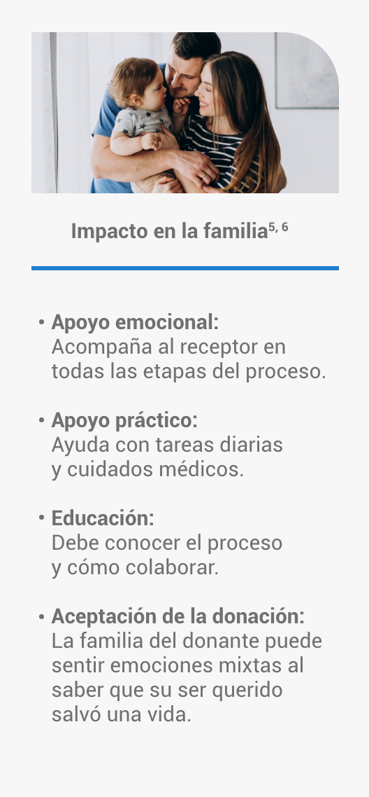 Impacto en la familia
