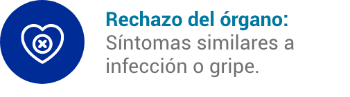 item rechazo del órgano trasplantes