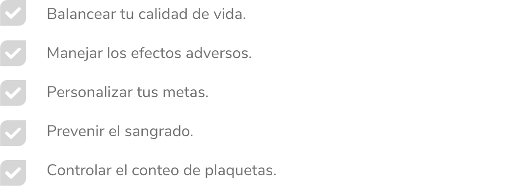 Trombocitopenia metas chulos