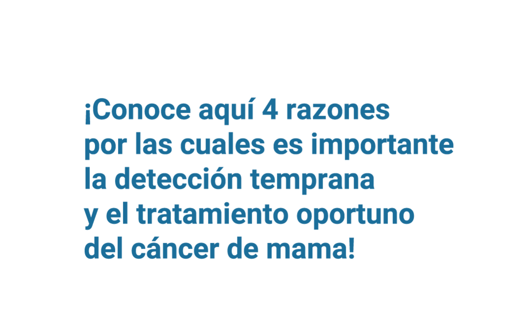 Copy razones detección temprana cáncer de mama