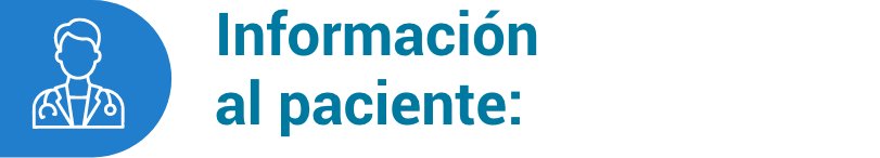 icono Información al paciente