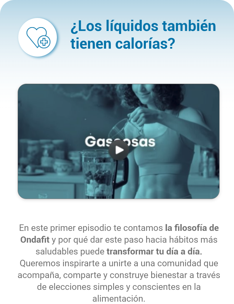 Los liquidos tambien tienen calorias thumbnail